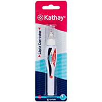 Kathay 86030700. Lápiz Corrector de Escritura Blanco- Punta Metal- 8ml- Perfecto para Correcciones
